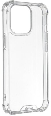 ROAR JELLY ARMOR műanyag telefonvédő (szilikon keret, közepesen ütésálló, légpárnás sarok) ÁTLÁTSZÓ - Apple iPhone 14 Pro