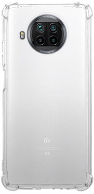 Szilikon telefonvédő (közepesen ütésálló, légpárnás sarok) ÁTLÁTSZÓ Xiaomi Mi 10T Lite 5G