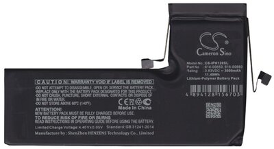 CAMERON SINO Li-Polymer akku (3,83V / 3000mAh, Apple 616-00659 kompatibilis) FEKETE