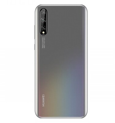 Szilikon telefonvédő (ultravékony) ÁTLÁTSZÓ Huawei Y8p