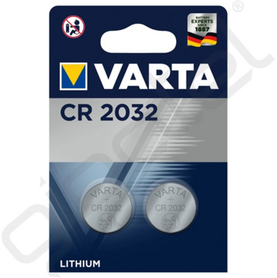 VARTA gombelem (CR2032, 3V, lítium) 2db / csomag