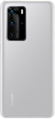 Műanyag telefonvédő (gumírozott) ÁTLÁTSZÓ - Huawei P40 Pro 5G