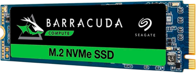 Seagate 500GB BarraCuda™ PCIe SSD, M.2 2280 PCIe 4.0 NVMe, Read/Write: 3,600 / 2,400 MB/s - ZP500CV3A002
