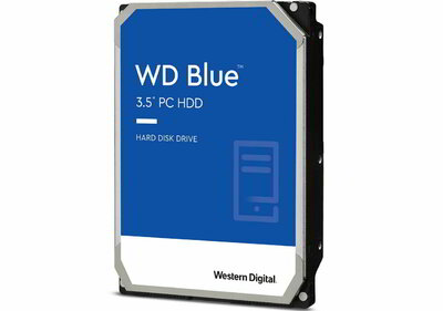 Western Digital 6TB Blue 3.5" SATA3 HDD 5400rpm 256MB - WD60EZAX
