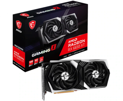 MSI Radeon RX 6650 XT 8GB Gaming X