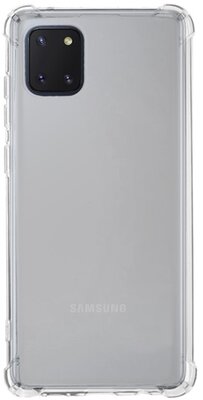 Szilikon telefonvédő (közepesen ütésálló, légpárnás sarok) ÁTLÁTSZÓ - Samsung Galaxy Note 10 Lite (SM-N770F)