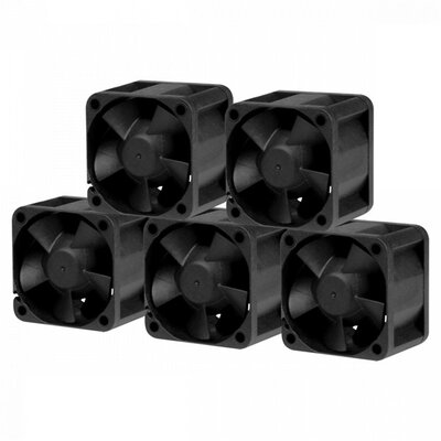 ARCTIC COOLING Szerverhűtő Ventilátor S4028-15K Fekete, 4cm (5-PACK)
