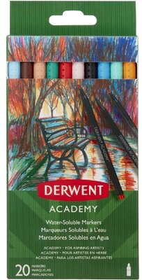 Derwent Academy 20db-os akvarel filckészlet