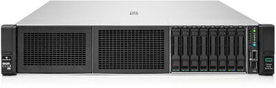 HPE rack szerver ProLiant DL345 Gen10+, AMD EPYC 7232P 8C 3.1GHz, 32GB, NoHDD 8LFF, P408i-a, 1x500W