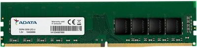 Adata 32GB 3200MHz DDR4 CL22 1.2V SINGLE - AD4U320032G22-SGN