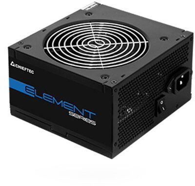 Chieftec 600W ELEMENT 12cm ATX 85+ Bronz BULK tápegység - ELP-600S-BULK