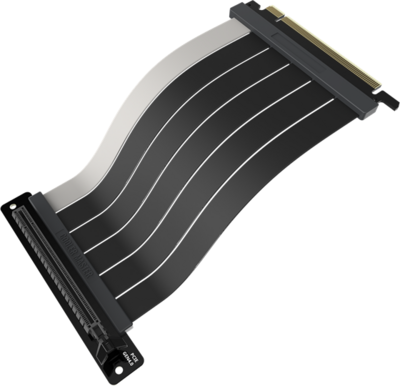COOLER MASTER Kábel, Riser Cable v2 PCIe 4.0 x16 - 200mm, fekete