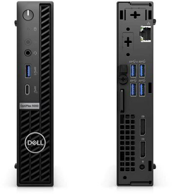 Dell Optiplex 5000 Micro számítógép Ci3-12300T 2.3GHz 8GB 256GB Linux