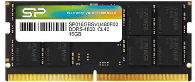 Silicon Power 16GB 4800MHz DDR5 SO-DIMM - SP016GBSVU480F02