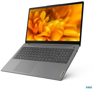 Lenovo IdeaPad 3 15ITL6 15.6"FHD/Intel Core i3-1115G4/8GB RAM/256GB SSD/Intel Iris Xe/FreeDOS/szürke laptop