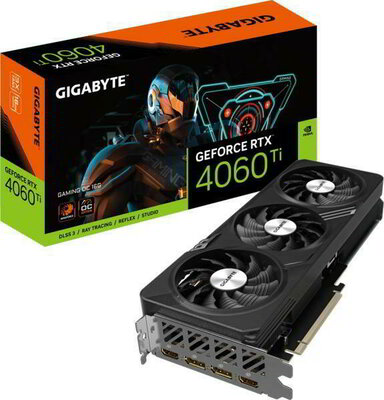 GIGABYTE GeForce RTX 4060 Ti GAMING OC 16GB GDDR6 (GV-N406TGAMING OC-16GD) Videokártya