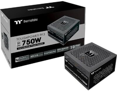 Thermaltake 750W Toughpower PF3 ATX desktop tápegység 80+ Platinum BOX - PS-TPD-0750FNFAPE-3