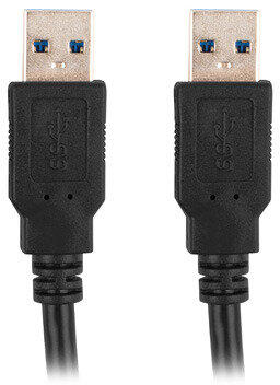 Lanberg USB-A 3.0 kábel M/M 1,8M fekete