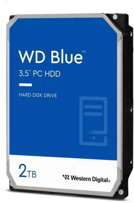 WD 2TB Blue 5400rpm 3.5" HDD SATA3 256MB - WD20EARZ
