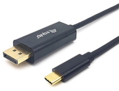 Equip Kábel - 133427 (USB-C to DisplayPort, apa/apa, 4K/60Hz, műanyag burkolat, 2m)