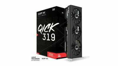 XFX AMD Radeon RX 7800XT 16GB GDDR6 QICK319 Core Edition HDMI 3xDP - RX-78TQICKF9
