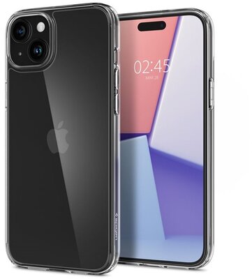 SPIGEN ALM FC képernyővédő üveg 2db (2.5D, ujjlenyomatmentes, extra karcálló, 9H, ultravékony, színkiemelés) ÁTLÁTSZÓ - Apple iPhone 15