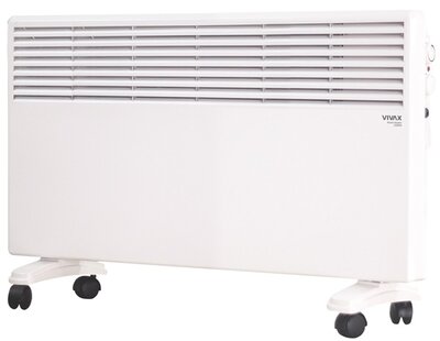 VIVAX PH-2002 vízmentes panel fűtőtest, 2000W, IP24, állítható termosztát, 2 fokozat, falra is szerelhető