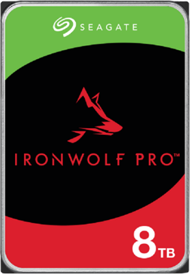 SEAGATE HDD Ironwolf pro NAS (3.5"/8TB/SATA/rmp 7200)