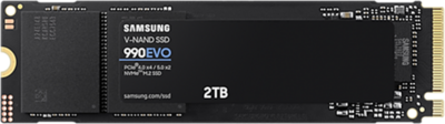 Samsung SSD 2TB - MZ-V9E2T0BW (990 EVO, PCIe 4.0, NVMe 2.0, M.2, 2TB)