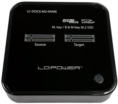 LC Power LC-DOCK-M2-NVME SSD dokkoló állomás