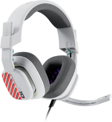 LOGITECH ASTRO A10 Wired Gaming Headsets - STAR KILLER BASE - WHITE - 3.5 MM