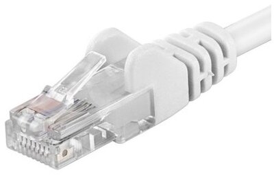 PREMIUMCORD Patch Kábel UTP, CAT6, 7m, fehér