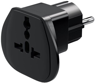 GOOBAY Travel adapter, átalakító, USA, Egyesült Királyság (UK), svájci, olasz készülékekhez - 94028