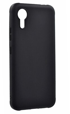 Szilikon telefonvédő (matt) FEKETE Samsung Galaxy Xcover 7 (SM-G556)