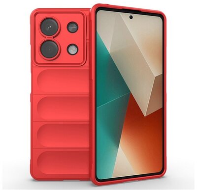 Szilikon telefonvédő (ütésállóság, kameravédő, 3D) PIROS Xiaomi Redmi Note 13 5G