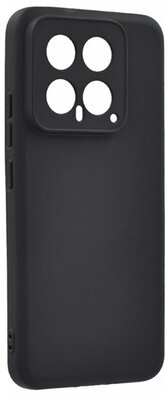 Szilikon telefonvédő (matt) FEKETE Xiaomi 14 5G