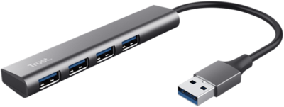 Trust USB Hub - Halyx (USB; 4port USB3.2; aluminium)