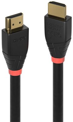 LINDY kábel HDMI 2.0 aktív 4k@60Hz, 15m, fekete