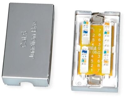 ROLINE JUNCTION BOX Fali összekötő ház STP CAT6