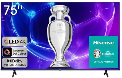 Hisense 75" 75E7KQ 4K UHD Smart QLED TV