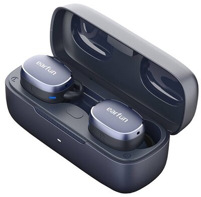 EARFUN FREE PRO 3 bluetooth fülhallgató SZTEREO (v5.3, TWS, mikrofon, aktív zajszűrő + töltőtok) SÖTÉTKÉK