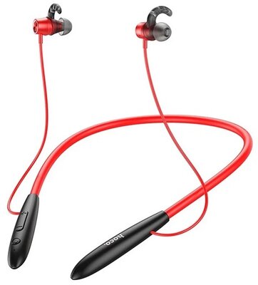 HOCO ES61 bluetooth fülhallgató SZTEREO (v5.1, nyakba akasztható, mikrofon, microSD kártyaolvasó, SPORT) PIROS