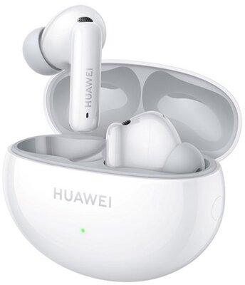 HUAWEI FREEBUDS 6i bluetooth fülhallgató SZTEREO (v5.3, aktív zajszűrő, mikrofon, IP54 + töltőtok) FEHÉR