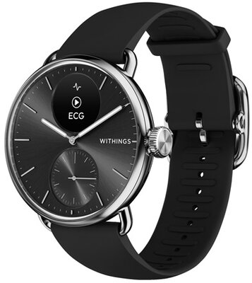 Withings HWA10-model 1 ScanWatch 2 38mm fekete okosóra