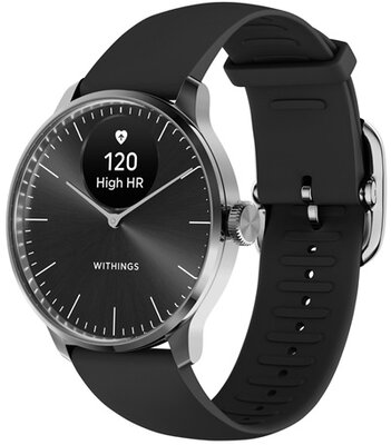 Withings HWA11-model 5 ScanWatch Light 37mm fekete okosóra