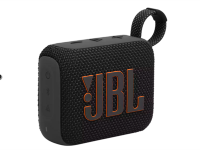 JBL Go 4 (hordozható, vízálló hangszóró), Fekete