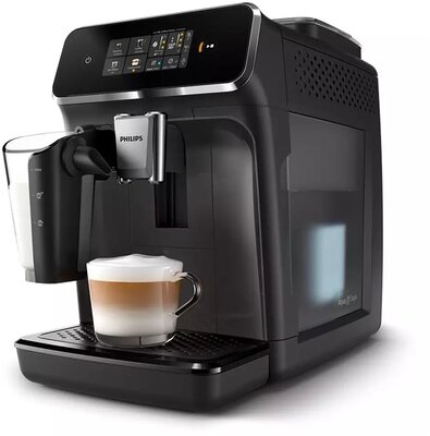 Philips EP2334/10 2300 LatteGo tejhabosítóval fekete automata kávéfőző