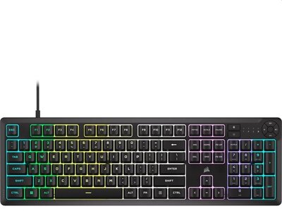 Corsair K55 CORE RGB fekete gamer billentyűzet