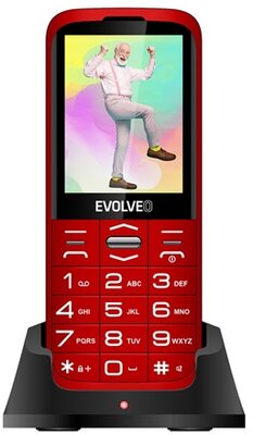 Evolveo EASYPHONE XO (EP630) RED MOBILTELEFON