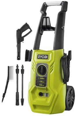 Ryobi 1600W magasnyomású mosó 130bar, adapterekkel - RY130PWA